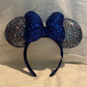 Celebration disney ears! Minnie Mouse bow ears headbands sparkle glitter sequins